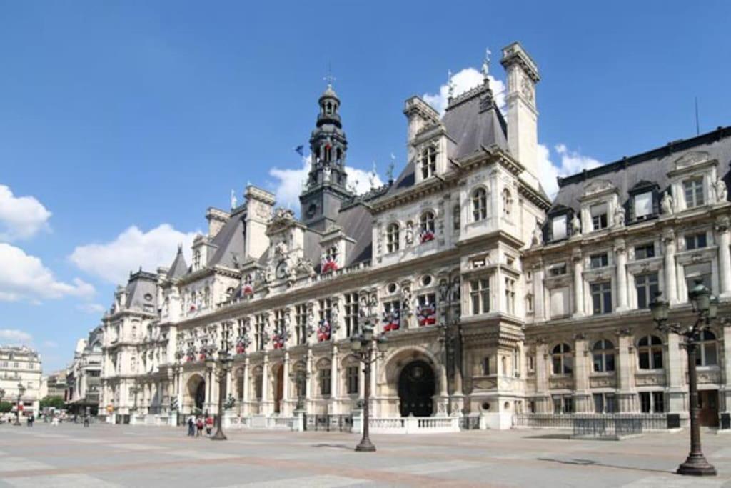 Cute & Cosy 1Bdr Hotel De Ville / Le Marais Paris Exterior foto